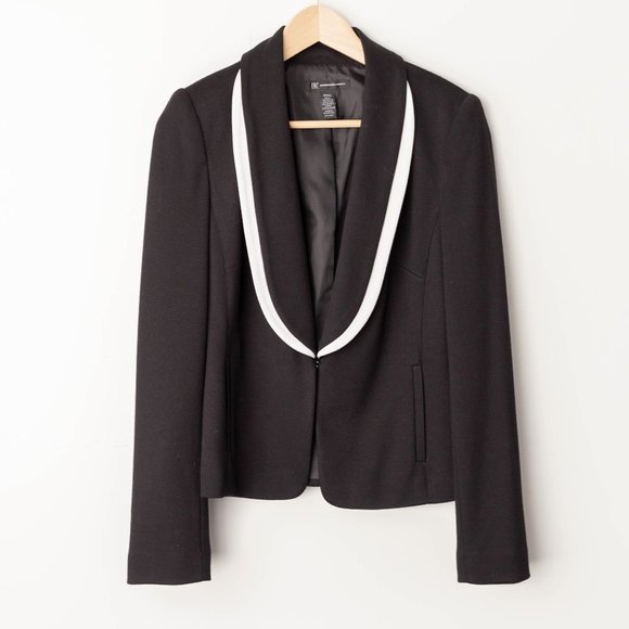 INC International Concepts | Deep V Blazer - Picture 2 of 7